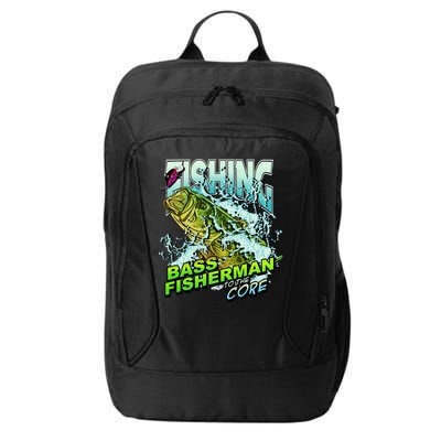 Bass Fisherman To The Core City Backpack