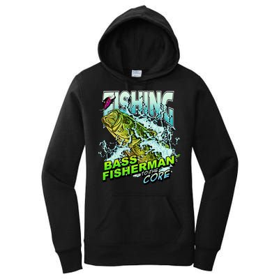 Bass Fisherman To The Core Women's Pullover Hoodie