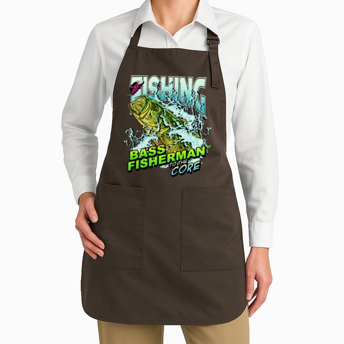 Bass Fisherman To The Core Apron