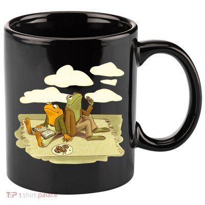 Book Frog Toad  11oz C Handle Ceramic Mug