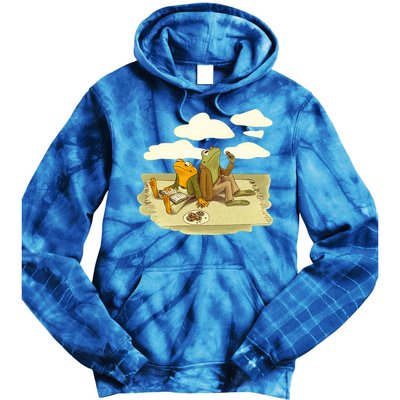 Book Frog Toad  Tie Dye Hoodie