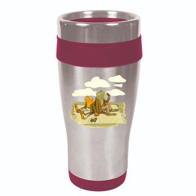 Book Frog Toad  16oz Travel Tumbler