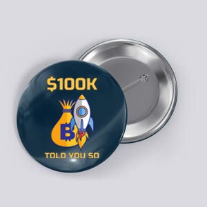 Bitcoin Funny Told You So $100k Button