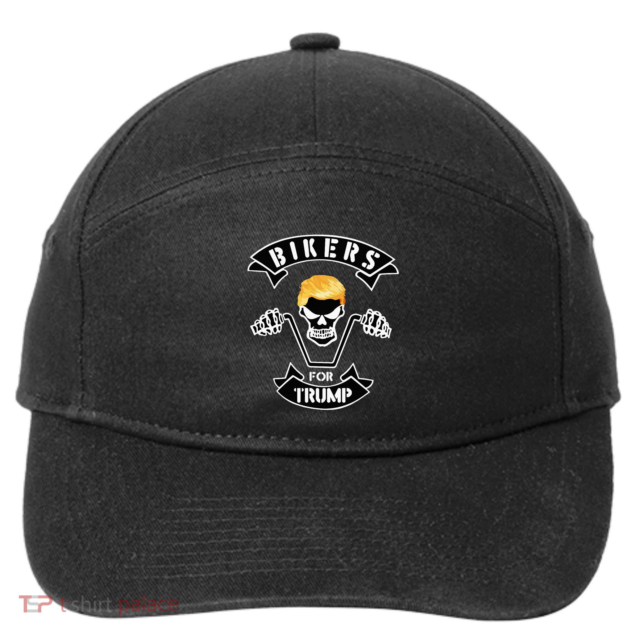 Bikers For Trump 7-Panel Snapback Hat