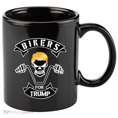 Bikers For Trump 11oz C Handle Ceramic Mug