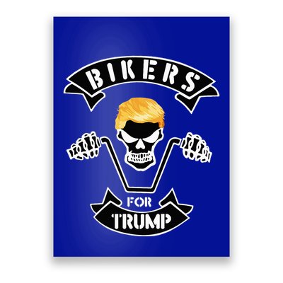 Bikers For Trump Poster