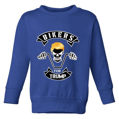 Bikers For Trump Toddler Sweatshirt