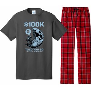 Bitcoin Funny Told You So $100k Pajama Set