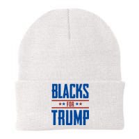 Blacks For Trump 2024 Knit Cap Winter Beanie