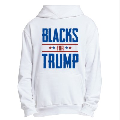 Blacks For Trump 2024 Urban Pullover Hoodie