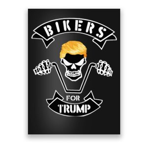 Bikers For Trump Poster