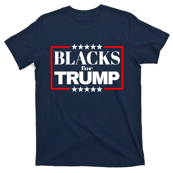 Blacks For Trump 2024 Presidential Election Republican T-Shirt