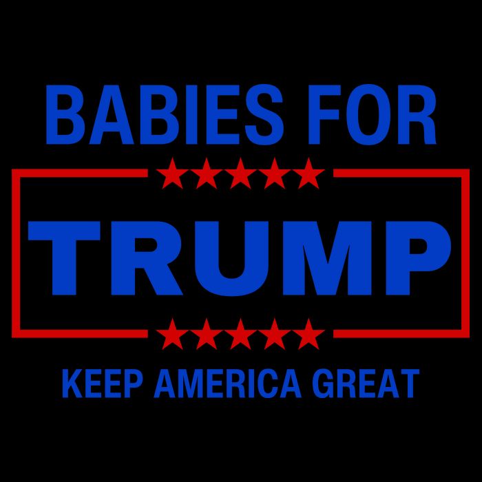 Babies For Trump Keep America Great 16 in Basic Backpack