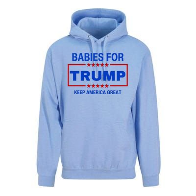 Babies For Trump Keep America Great Unisex Surf Hoodie