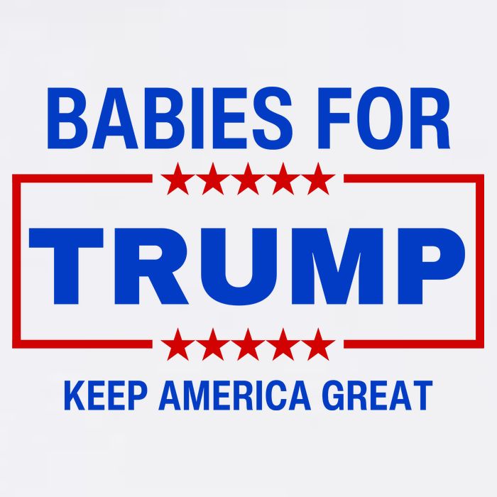 Babies For Trump Keep America Great Flatbill Hat