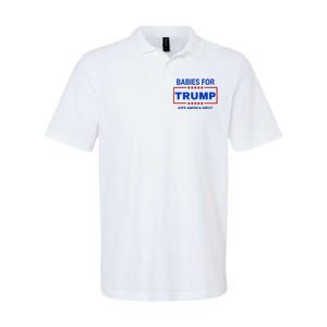 Babies For Trump Keep America Great Softstyle Adult Sport Polo