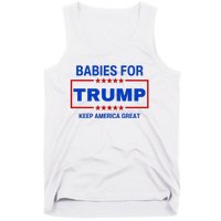 Babies For Trump Keep America Great Tank Top