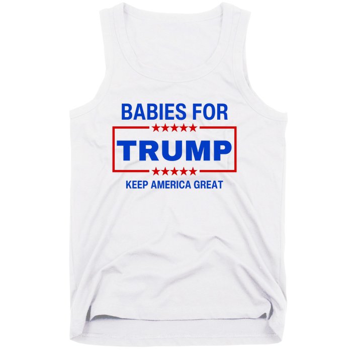 Babies For Trump Keep America Great Tank Top