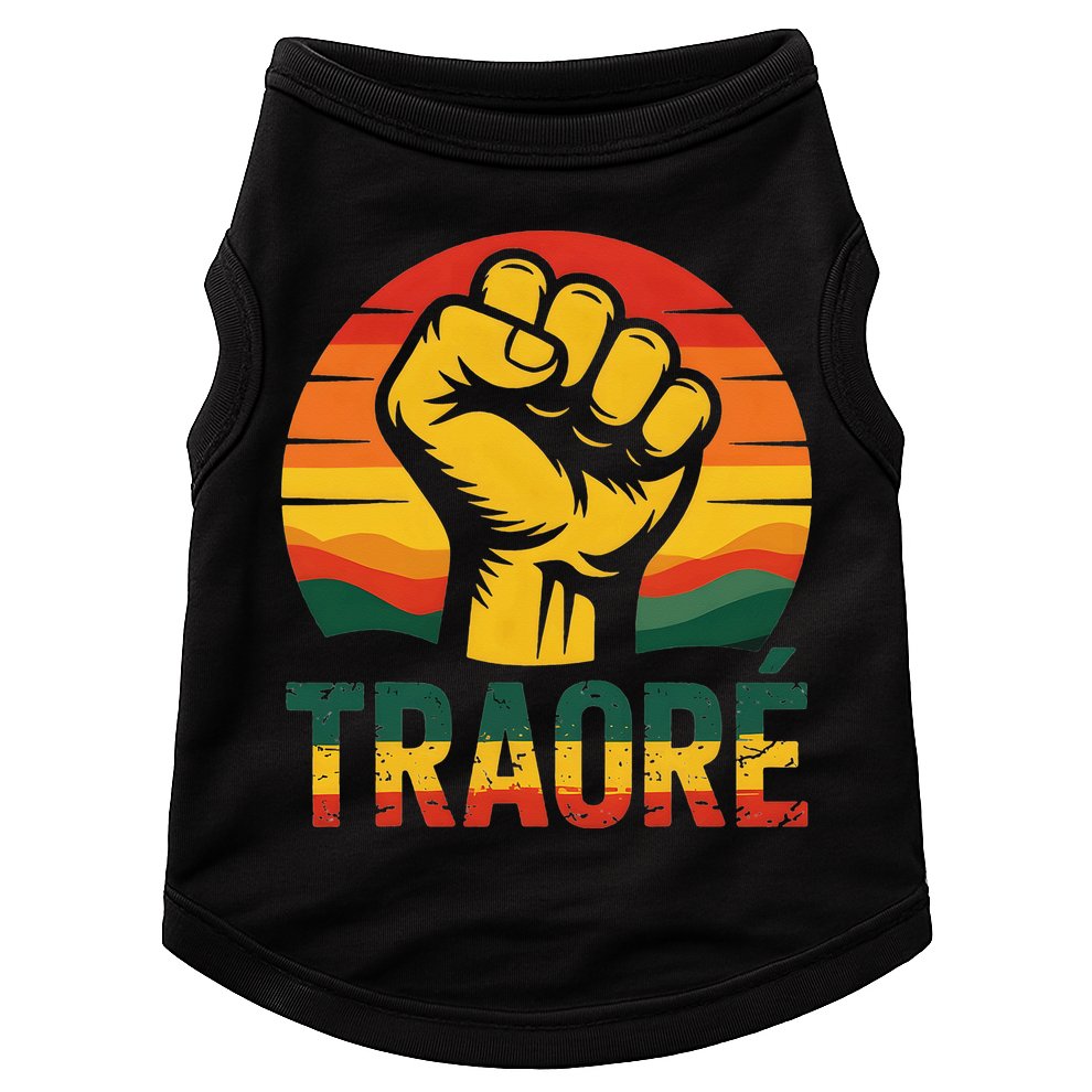 Burkina Faso-Ibrahim Traore Thomas Sankara Doggie Tank