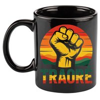 Burkina Faso-Ibrahim Traore Thomas Sankara 11oz C Handle Ceramic Mug