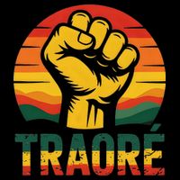 Burkina Faso-Ibrahim Traore Thomas Sankara Flat Bill Trucker Hat
