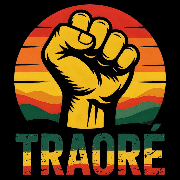 Burkina Faso-Ibrahim Traore Thomas Sankara Flat Bill Trucker Hat