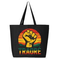 Burkina Faso-Ibrahim Traore Thomas Sankara 25L Jumbo Tote