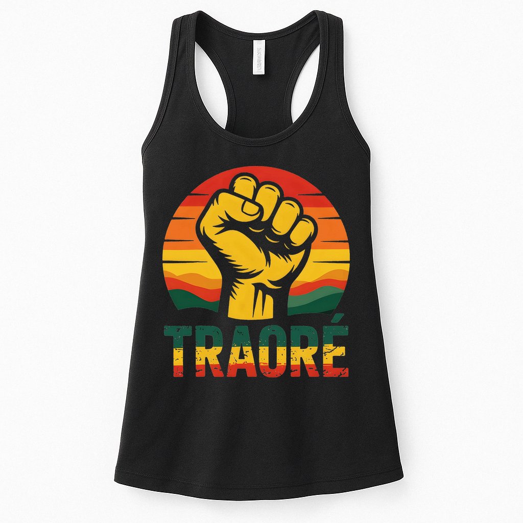 Burkina Faso-Ibrahim Traore Thomas Sankara Womens Tank Top