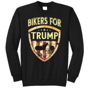 Bikers For Trump T Funny Biker Sweatshirt