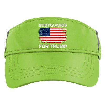 Bodyguards For Trump Bodyguard Funny Election 2024 Vote 24 Adult Drive Performance Visor