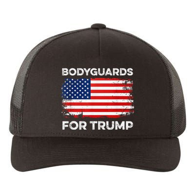 Bodyguards For Trump Bodyguard Funny Election 2024 Vote 24 Yupoong Adult 5-Panel Trucker Hat