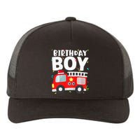 Birthday Fire Truck Party Firefighter Theme Yupoong Adult 5-Panel Trucker Hat