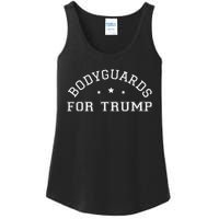 Bodyguards For Trump Vote 24 Funny Election 2024 Bodyguard Ladies Essential Tank