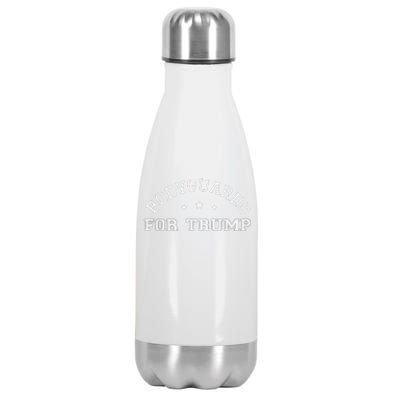 Bodyguards For Trump Vote 24 Funny Election 2024 Bodyguard Stainless Steel Insulated Water Bottle