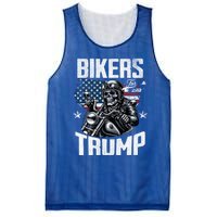 Bikers For Trump President Protrump Supporter 2024 Election Gift Mesh Reversible Basketball Jersey Tank