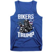 Bikers For Trump President Protrump Supporter 2024 Election Gift Tank Top