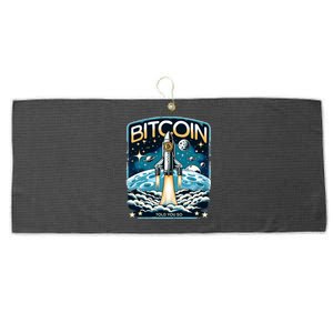 Bitcoin Funny Told You So $100k Large Microfiber Waffle Golf Towel