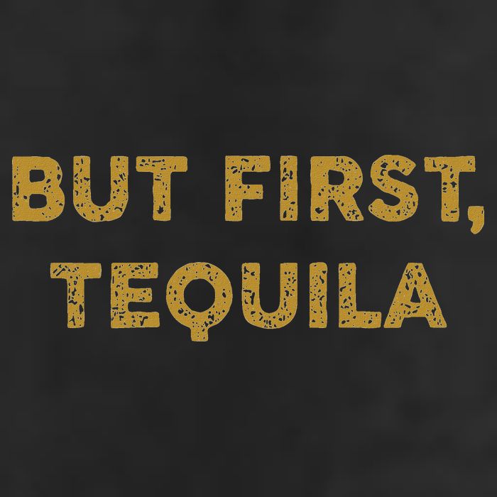 But First Tequila Funny Drinking Party Mexican 25L Jumbo Tote
