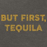 But First Tequila Funny Drinking Party Mexican Cotton Canvas Backpack