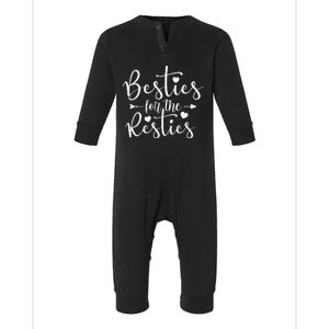 Besties For The Resties Infant Fleece One Piece