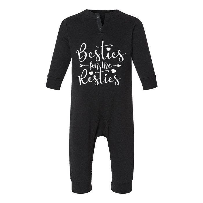 Besties For The Resties Infant Fleece One Piece