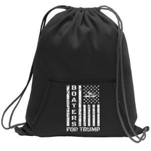 Boaters For Trump 2020 Boat Parade Support Trump Sweatshirt Cinch Pack Bag