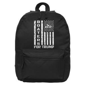 Boaters For Trump 2020 Boat Parade Support Trump 16 in Basic Backpack