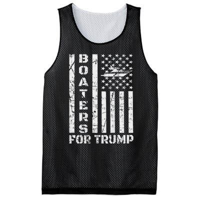 Boaters For Trump 2020 Boat Parade Support Trump Mesh Reversible Basketball Jersey Tank