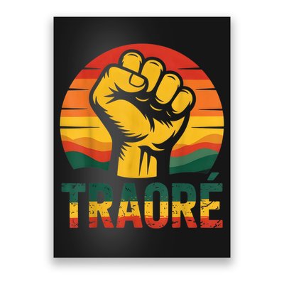 Burkina Faso-Ibrahim Traoré / Thomas Sankara Africa Poster