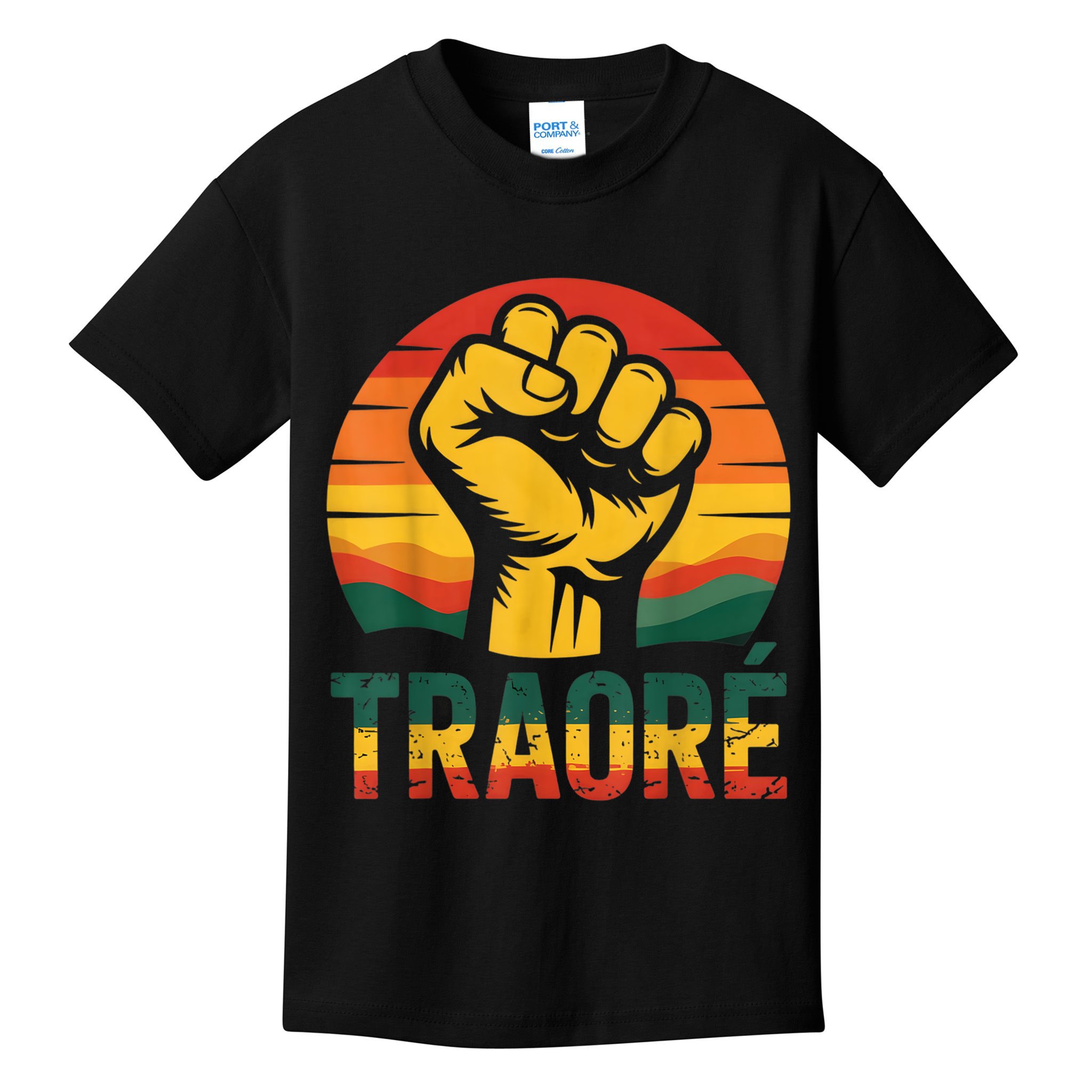 Burkina Faso-Ibrahim Traoré / Thomas Sankara Africa Kids T-Shirt