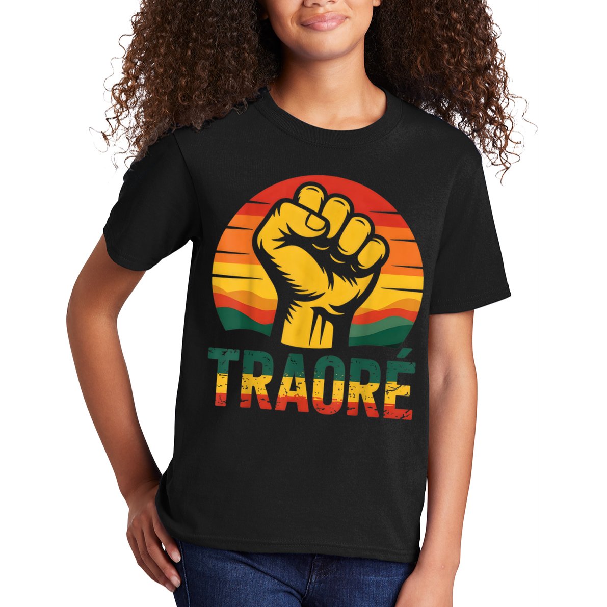 Burkina Faso-Ibrahim Traoré / Thomas Sankara Africa Kids T-Shirt
