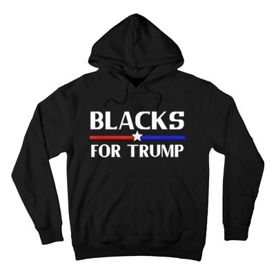 BLACKS FOR TRUMP SHIRTS 2024 Hoodie