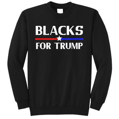 BLACKS FOR TRUMP SHIRTS 2024 Sweatshirt