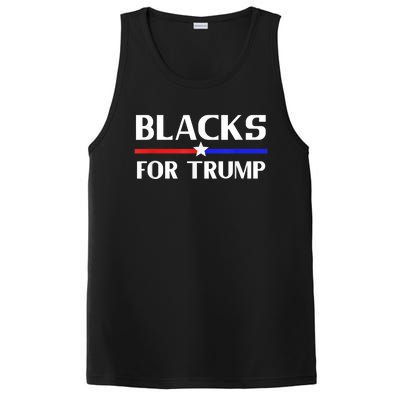 BLACKS FOR TRUMP SHIRTS 2024 PosiCharge Competitor Tank